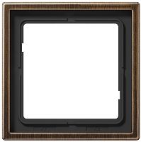 Рамка универсальная Jung LS990 metal 1-м. античная латунь картинка